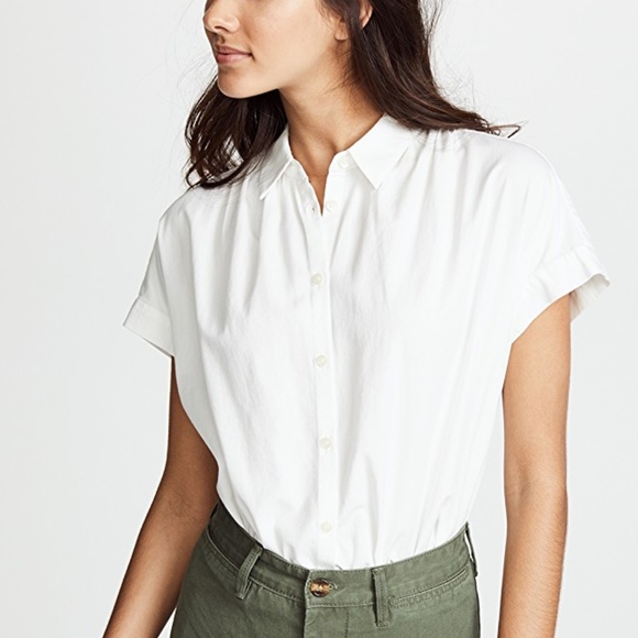 Madewell Tops - Madewell Central Short Sleeve Button Down Shirt